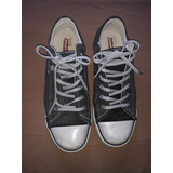 Zapatillas Usadas Levi's Gamuza Gris Estilo Hall Star 