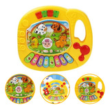 Piano Infantil Educativo Musical Bichos Som Brinquedo Bebê 