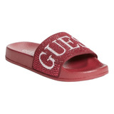 Sandalias Guess Mujer Logo Goma