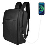 Mochila Impermeable Computadora Y Negocios Con Puerto Usb