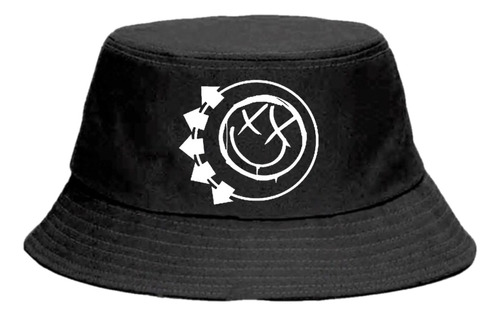 Gorro Piluso - Bucket Hat - Blink 182 - Música / Logos