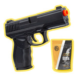 Pistola Airsoft  Spring Rossi Vg 6mm Lançamento Promoção