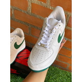 Nike Original Air Forcé Usad-cue Blancos Paloma Verde 24mx