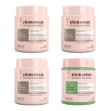 3x Cremes Esfoliantes 1kg + Gel Esfoliante 1kg - Hidramais