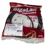 Patch Cord Cat6a Blindado 2,5mtrs Furukawa Gigalan Preto