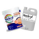 Marmol Liquido Estuco Rockryl® + Laca Acrilica 1 Lt