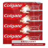 Crema Colgate Luminous White 4u - mL a $160
