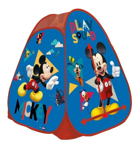 Barraca Infantil Portátil Tenda Toca Dobrável Do Mickey