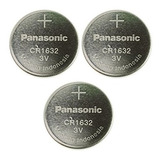 Panasonic Cr1632-3 Cr1632 3v De Litio De La Batería De La Mo