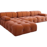 Sillon Esquinero Chesterfield Esplendor Chenille 2.50 X 1.70