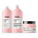 Loreal Vitamino Color Shampoo E Condicio 1,5l + Mascara 500g