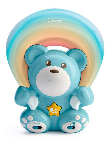 Chicco Osito Proyector Rainbow Bear Celeste 104742 Bear Osito Proyector