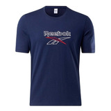 Playera Reebok Classics Vector Azul