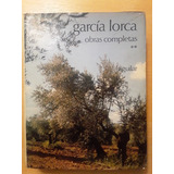 Adp Obras Completas Tomo2 Federico Garcia Lorca / Aguilar