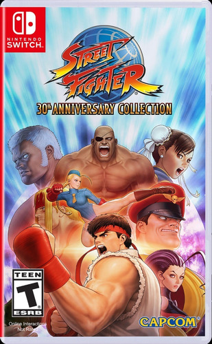 Street Fighter 30th Anniversary - Juego Físico Switch