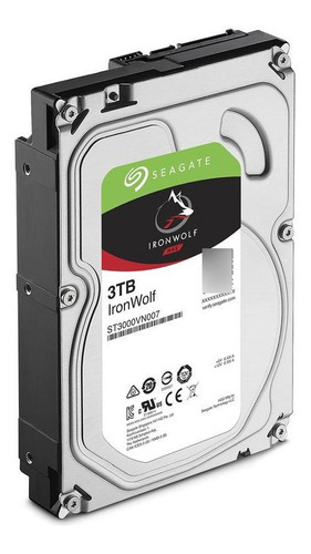 Disco Rigido 3tb Seagate Ironwolf Nas Raid 64mb 5900rpm