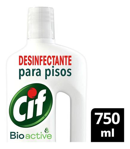 Limpiador Desinfectante Para Pisos Cif Original 750 Ml