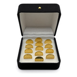 Arras Matrimoniales Oro Lam 24k Set Boda Wedding Unity Coin