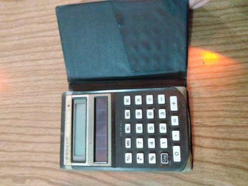 Calculadora Sancho Solar Antigua Retro Vintage