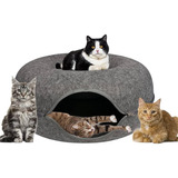 Cama Escondida De Cueva Para Gatos, Fresca Y Suave