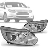 Par Farol Ford Focus 2014 2015 Com Projetor Led