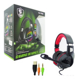 Audifono Para Gamer Con Microfono, Ig-7900, Con 2 Plug 3,5mm