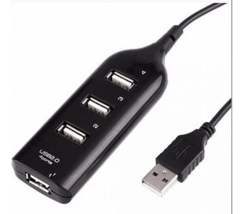 Hub 4 Portas Extensão Para Notebook Pc Usb 2.0 Kapbom