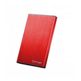 Enclosure Vorago Hdd-201 - Usb 3.0, 2.5 Pulgadas, Rojo