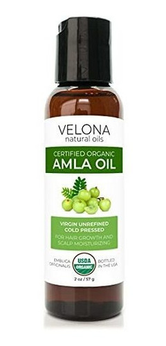 Aromaterapia Aceites - Velona Amla Oil Certificado Orgánico 