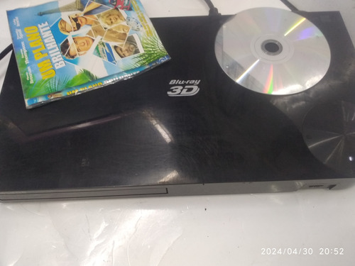 Blu-ray Dvd Samsung 3d Hdmi Bd-f5500 Bluray Sem Controle