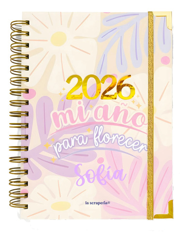 Agenda Semanal 2026- La Scraperia Personalizada Con Nombre