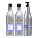 Yellow 2 Shampoo Silver Y Acondicionador 500ml C/u Matizador