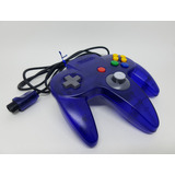 Controle Uva - Roxo Translucido ( Grape ) Para Nintendo 64
