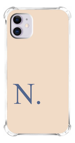Capa Capinha De Celular Personalizada Inicial Do Nome Nude