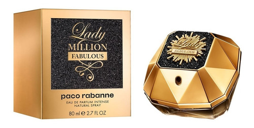 Perfume Mujer Paco Rabanne Lady Million Fabulous Edp X80 Ml