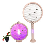 Lampada Raquete Elétrica Mata Mosquito Luz Ultravioleta Led