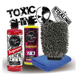 Toxic Shine | Kit Combo Lavado | Básico #43 | Shampoo + Cera