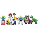 . 8 Figuras De Toy Story Buzz Lightyear Woody Juguetes .