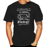 Playera Mujer Supernatural Negro S-4xl Dean Winchester