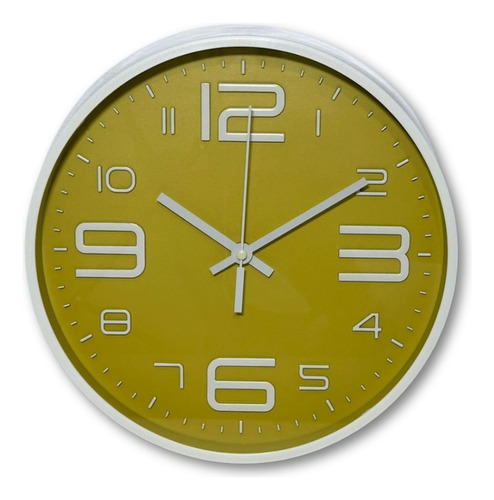 Reloj De Pared Sitcom Redondo Analógico 30cm