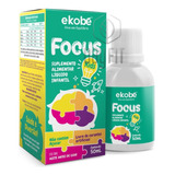 Focus Kids Para Memória E Déficit De Atenção 50ml - Ekobe