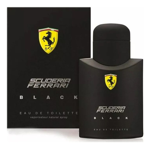 Perfume Scuderia Ferrari Black Edt M 125ml Original Envio Já