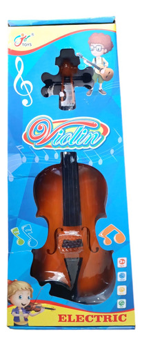 Mini Violín Eléctrico A Pila Para Niños 