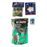 Kit De Atencion Y Alimentacion Para Tortugas Sticks