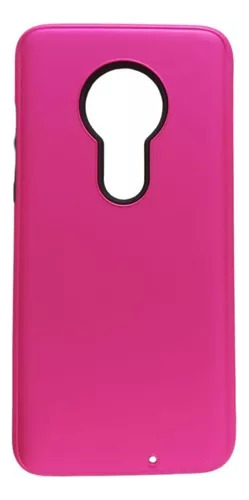 Funda Doble Capa Antigolpe Para Motorola G7 Plus