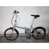 Bicicleta Plegable Aurora De Aluminio 