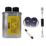 Kit Capacitor Diodo Fusivel G Microondas Alta Tensão 0.85uf