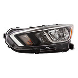 Headlight For Nissan Versa 20-22 Halogen Driver Side Bla Vvc