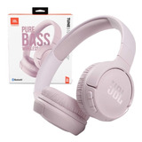 Fone De Ouvido On-ear S Fio Tune 510bt Rosa Original Jbl 