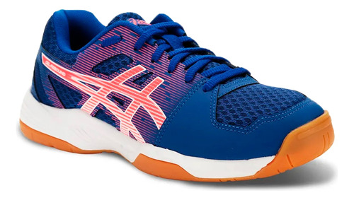 Zapatillas Asics Handball Voley Mujer Rebound M Az-rosa Cli